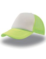 Atlantis AT505 Rapper Cap - White/Yellow-Fluo/Yellow-Fluo - One Size