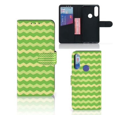 Alcatel 1S 2020 | Telefoon Hoesje | Waves Green
