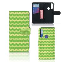 Alcatel 1S 2020 | Telefoon Hoesje | Waves Green