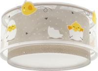 Dalber Taupe kinderkamer plafondlampBaby Chicken - 76876