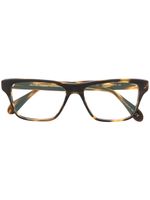 Oliver Peoples lunettes de vue Osten à monture ronde - Marron - thumbnail