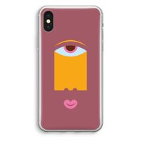 Mono V: iPhone X Transparant Hoesje Mono V: iPhone X Transparant Hoesje