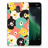 Nokia 2 Telefoonhoesje met Naam Bears