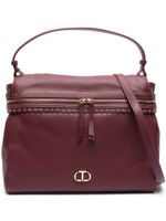 TWINSET sac à main Mae en cuir - Violet