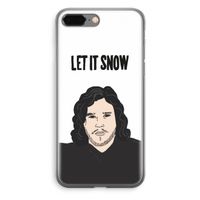 Let It Snow: iPhone 8 Plus Transparant Hoesje