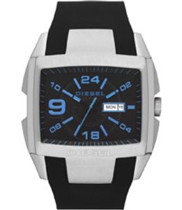 Horlogeband Diesel DZ4287 Silicoon Zwart 32mm