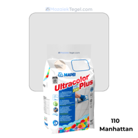 Mapei | Ultracolor Plus | 110 Manhattan | Cementgebonden | Voegmiddel | 5KG