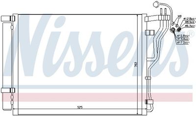 Condensator, airconditioning 940273