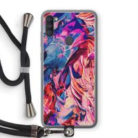 Pink Orchard: Samsung Galaxy A11 Transparant Hoesje met koord Pink Orchard: Samsung Galaxy A11 Transparant Hoesje met koord