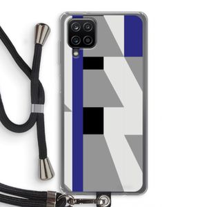 Gestalte 2: Samsung Galaxy A12 Transparant Hoesje met koord