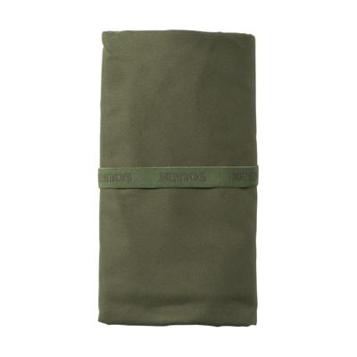 Microvezel handdoek - groen - 175x110 cm
