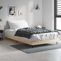 Bedframe zonder matras hout sonoma eikenkleurig 90x200 cm