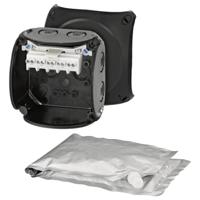 Hensel 62000098 Verdeeldoos Halogeenvrij, Verzegelbaar, Weerbestendig (l x b) 93 mm x 93 mm 1 stuk(s)