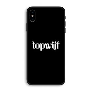 Topwijf Zwart: iPhone X Biologisch afbreekbaar hoesje