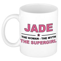 Jade The woman, The myth the supergirl cadeau koffie mok / thee beker 300 ml