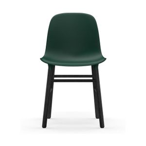 Normann Copenhagen Form Chair eetkamerstoel zwart eiken Green