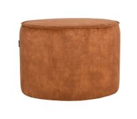 LABEL51 Poef 'Tibo' Velvet, kleur Oker