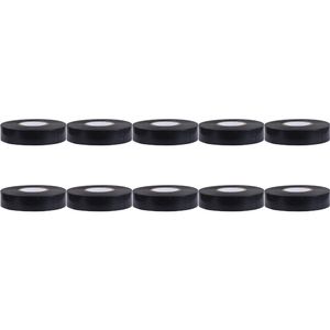 Isolatietape 10 Pack - Yurga - Zwart - 20mmx18m