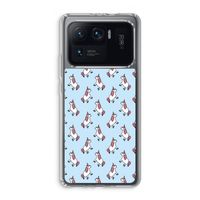 Eenhoorns overal: Xiaomi Mi 11 Ultra Transparant Hoesje