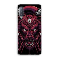 Hell Hound and Serpents: Samsung Galaxy A7 (2018) Transparant Hoesje
