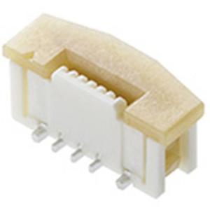 Molex 525591052 FFC/FPC-aansluiting Totaal aantal polen: 10 Rastermaat: 0.5 mm Inhoud: 1 stuk(s) Tape on Full reel