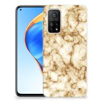 Xiaomi Mi 10T | 10T Pro | TPU | Siliconen hoesje | Marmer Goud