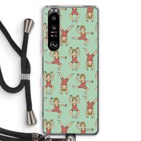 Gymboys: Sony Xperia 1 III Transparant Hoesje met koord