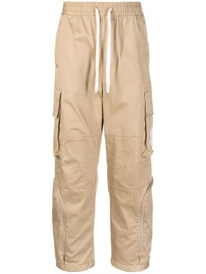 Ports V pantalon cargo à lien de resserrage - Marron