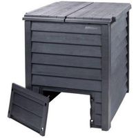 Garantia compostbak Thermo-Wood 600L bruin-zwart - thumbnail