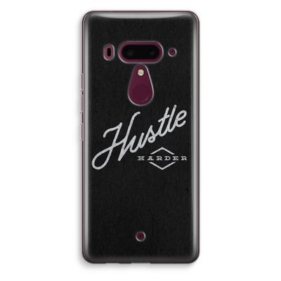 Hustle: HTC U12+ Transparant Hoesje