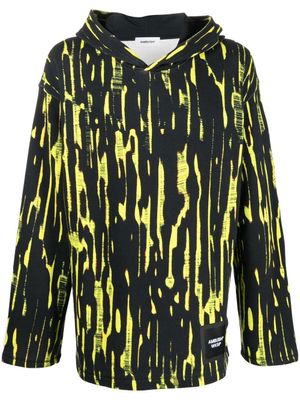 AMBUSH hoodie à imprimé graphique - Noir
