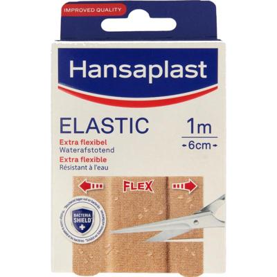 Hansaplast Elastic & waterafstotend 1m x 6cm Hansaplast Elastic & waterafstotend 1m x 6cm