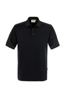 Hakro 839 Polo shirt Contrast MIKRALINAR® - Black/Anthracite - 5XL - thumbnail