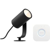 Philips Hue Lily Starter 3-Pack Prikspot Buiten + Bridge - thumbnail