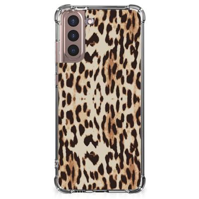 Samsung Galaxy S21 Plus Case Anti-shock Leopard Samsung Galaxy S21 Plus Case Anti-shock Leopard
