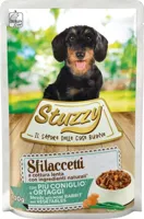 Stuzzy Sfilaccetti hondenvoer konijn & groente 100g