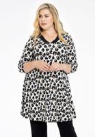 Yoek Tuniek wide bottom FELINE | Bruin | Maat 58/60 Yoek Tuniek wide bottom FELINE | Bruin | Maat 58/60