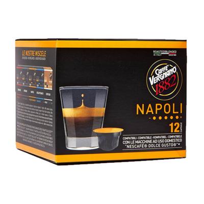 Caffè Vergnano Atlantis NAPOLI capsules compatibel Nescafé DOLCE GUSTO apparaten (12 st)