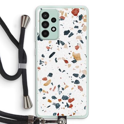 Terrazzo N°4: Samsung Galaxy A52s 5G Transparant Hoesje met koord