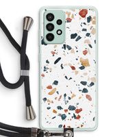 Terrazzo N°4: Samsung Galaxy A52s 5G Transparant Hoesje met koord