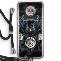 Sinister Wings: Motorola Moto G6 Transparant Hoesje met koord - thumbnail