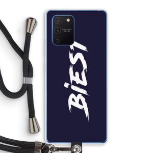 Biest: Samsung Galaxy Note 10 Lite Transparant Hoesje met koord