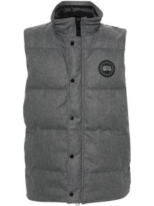 Canada Goose gilet Garson àammpliqué logo - Gris