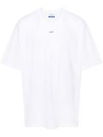 Off-White logo-stamp cotton T-shirt - Blanc - thumbnail