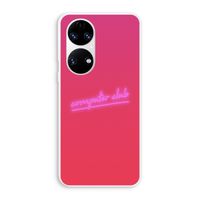 Vice Glow: Huawei P50 Transparant Hoesje