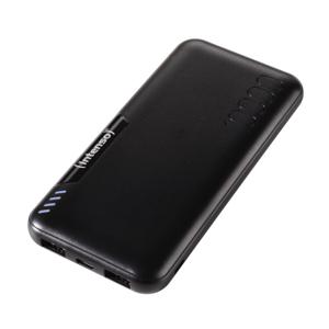 Intenso P10000 Powerbank 10000 mAh LiPo Zwart Statusweergave