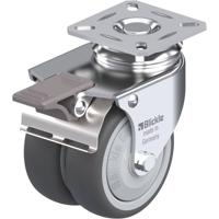 Blickle LDA-PATH 75KF-FI Dubbel zwenkwiel Wieldiameter: 75 mm Draagvermogen (max.): 100 kg 1 stuk(s)