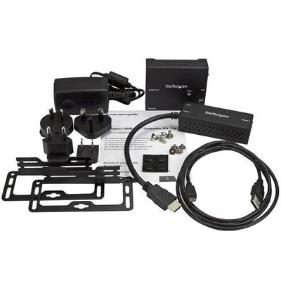 StarTech.com ST121HDBTDK HDBaseT extender set met compacte transmitter