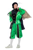 Piet fluweel groen
