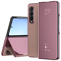 Lunso - Samsung Galaxy Z Fold4 - Window view cover hoes - Roze